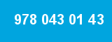 978 043 01 43